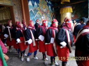 Punakha Dzong Warior in Punakha Tschechu