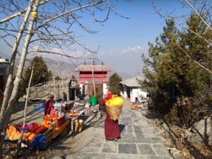 Front of Muktinath Temple Nepal