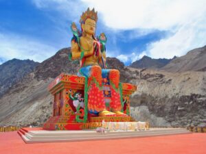diskit Minastery Buddha statue
