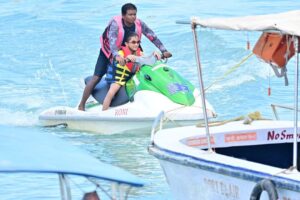 Water sports in Kalapataha r beach