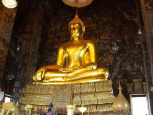 Golden Buddha temple Bangkok