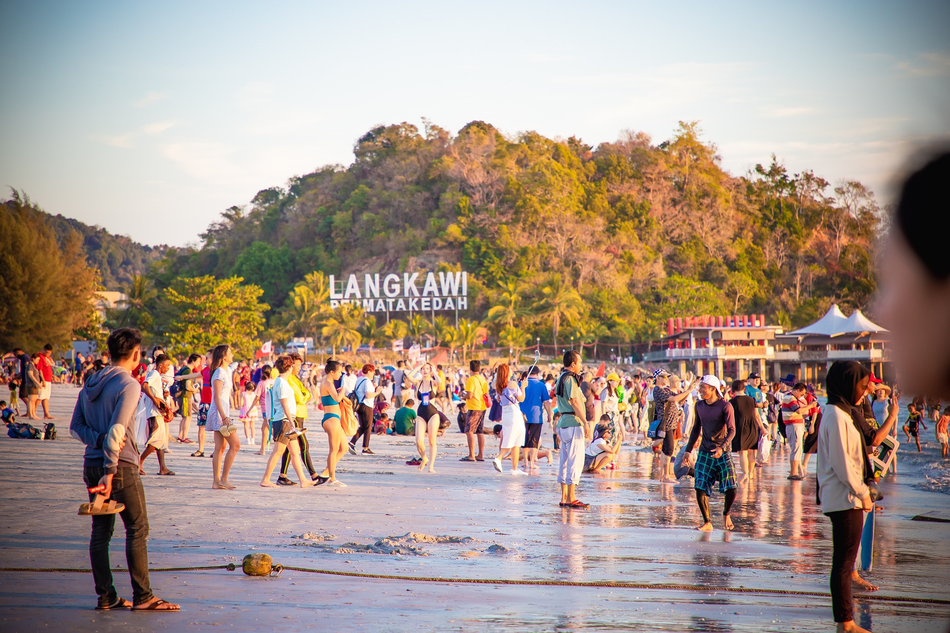 Langkawi island beach