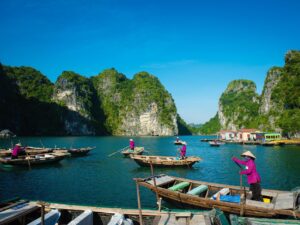 Boat in Halong Bay