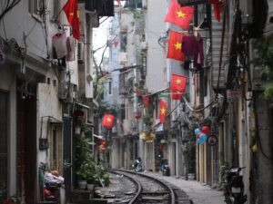 Train street Hochi minh city