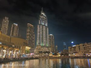 Evening at Dubai Mall