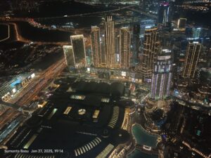 Dubai city in Evening
