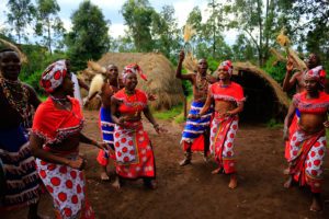 Masai mara village and people