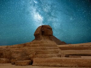 Great Sphinx in Giza  Cairo