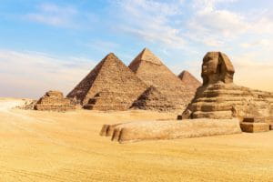 Pyramids of Giza Cairo