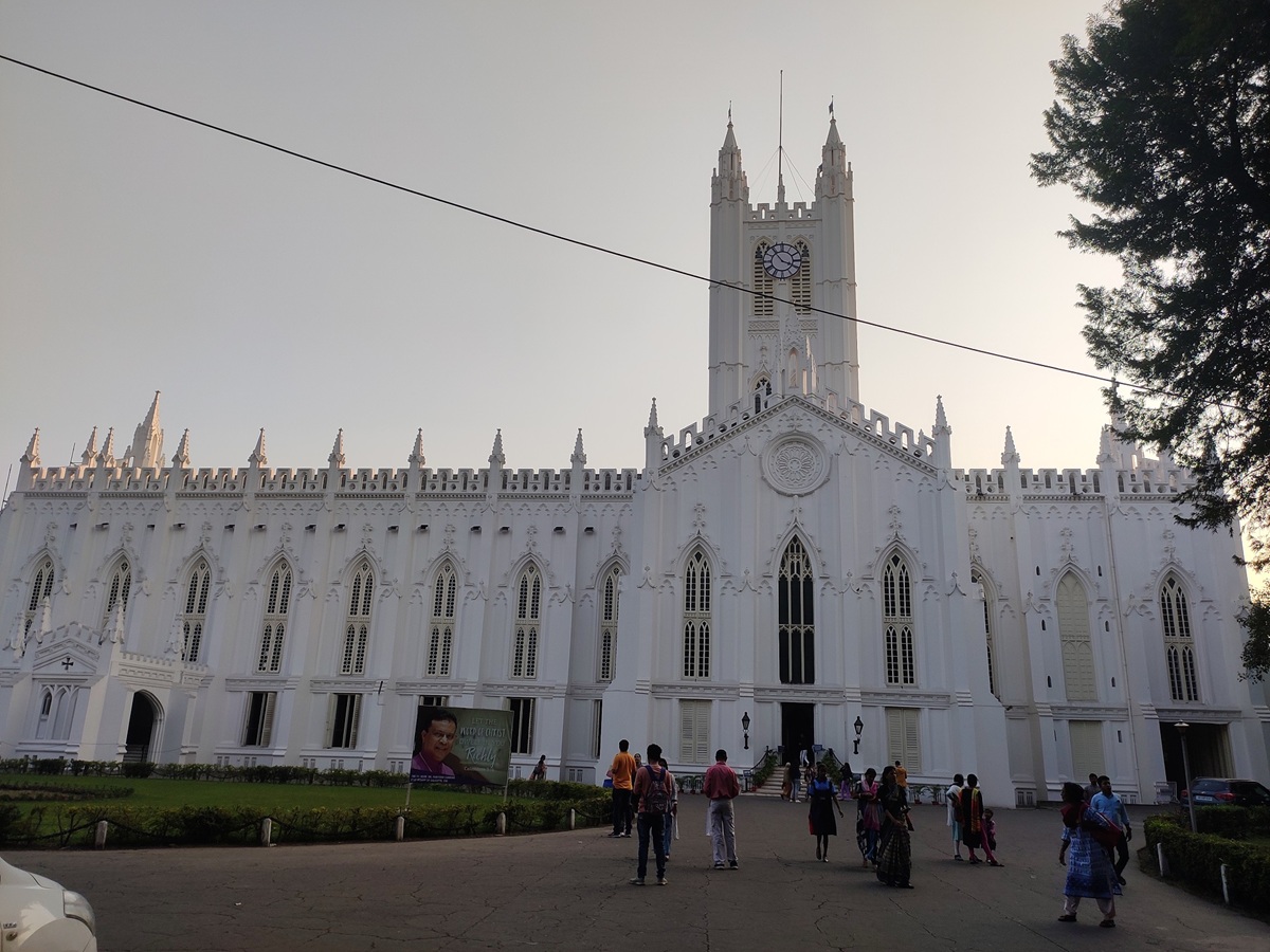 St.Pauls Cathedral church,Kolkata tour