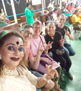 Durga Puja Immersion cruise on Hoogly River Kolkata