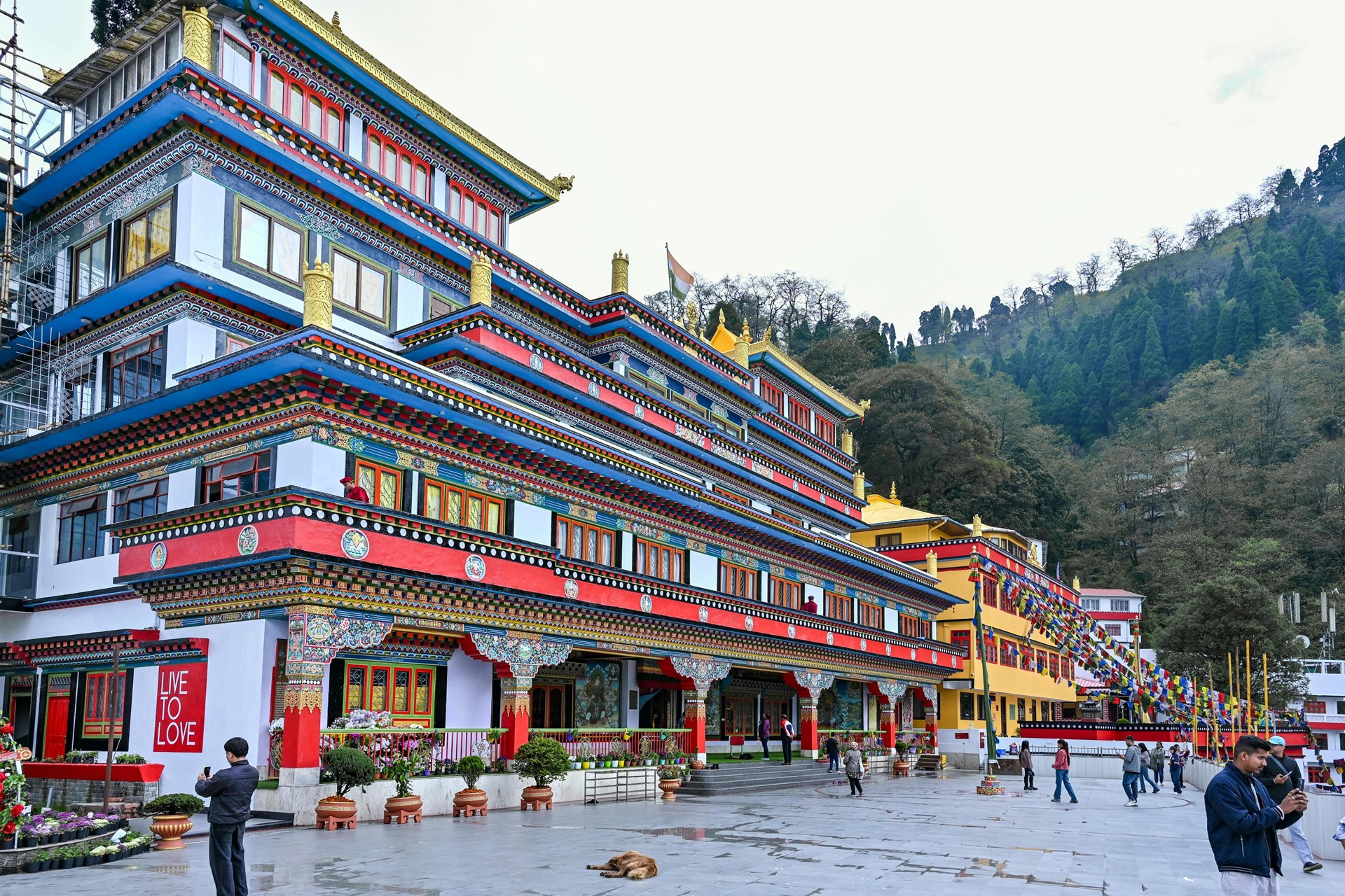 Rumtek Monastery in Gangtok Sikkim tour