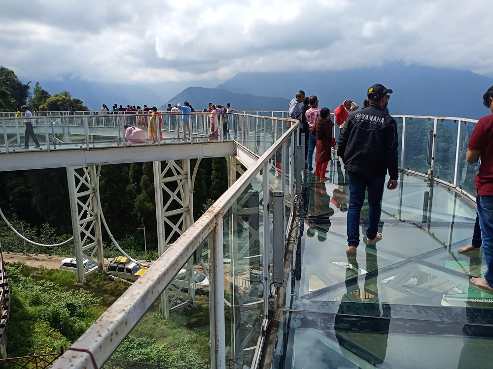 Pelling sky walk, West Sikkim tour