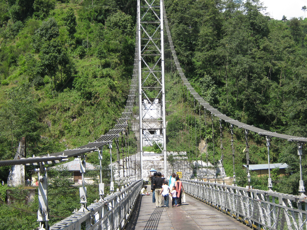 Sinsore bridge , West sikkim tour