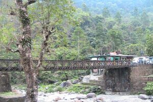 Murti River bridge in Dooars