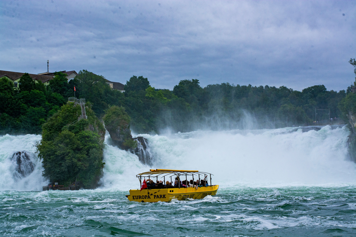 Rhine Falls, Europe tour