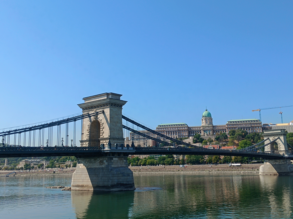 Budapest Chain bridge, Central europe tour