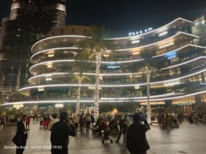 Dubai Mall in Evening