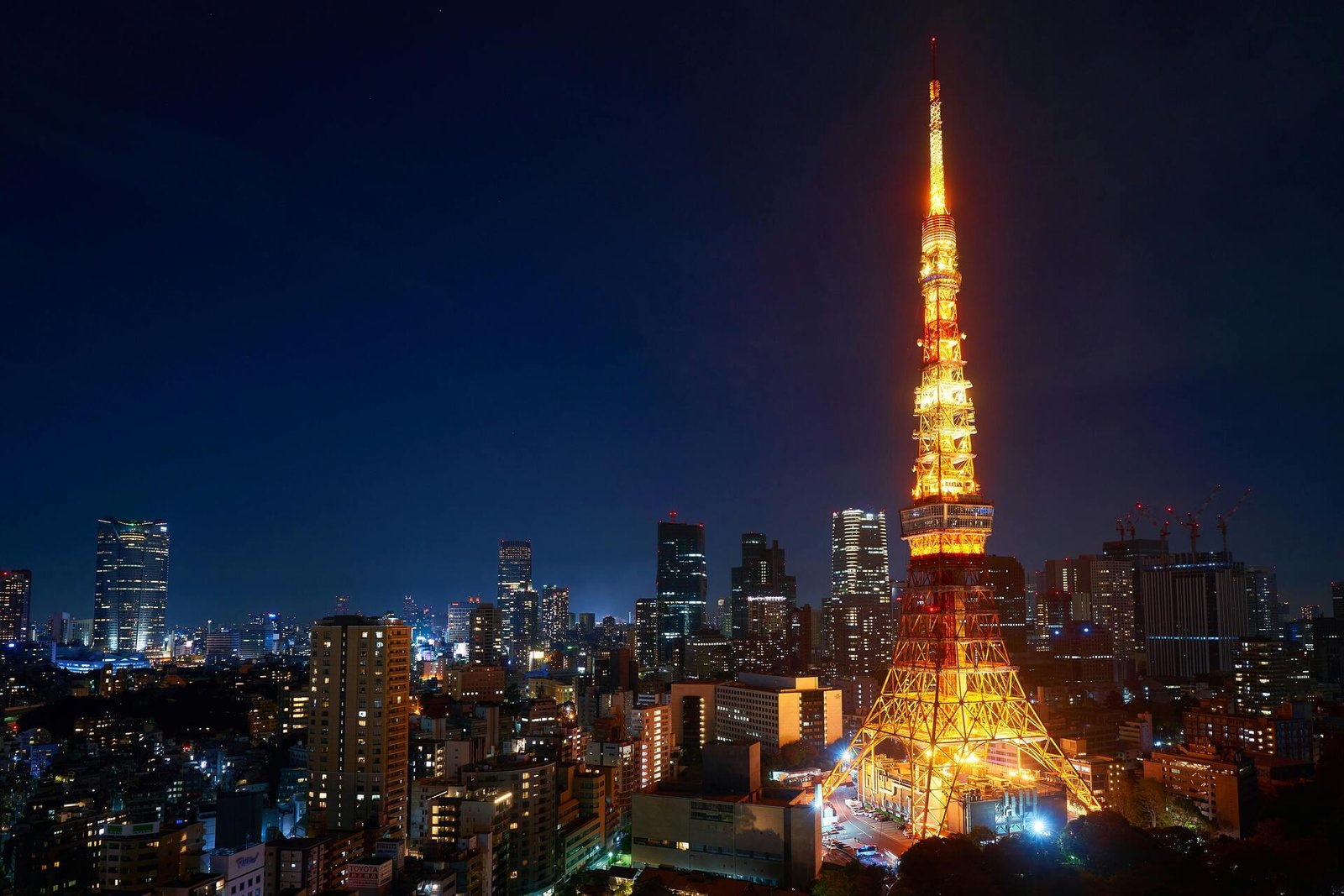 Illumination of Tokyo Tower Japan