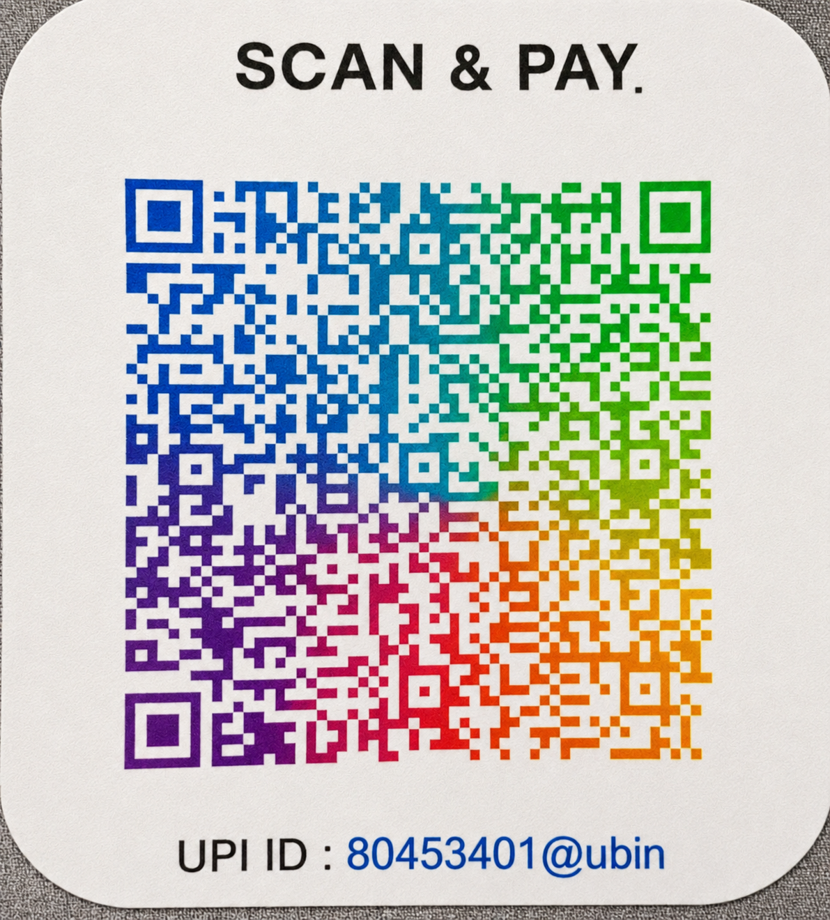 Payment QR Code