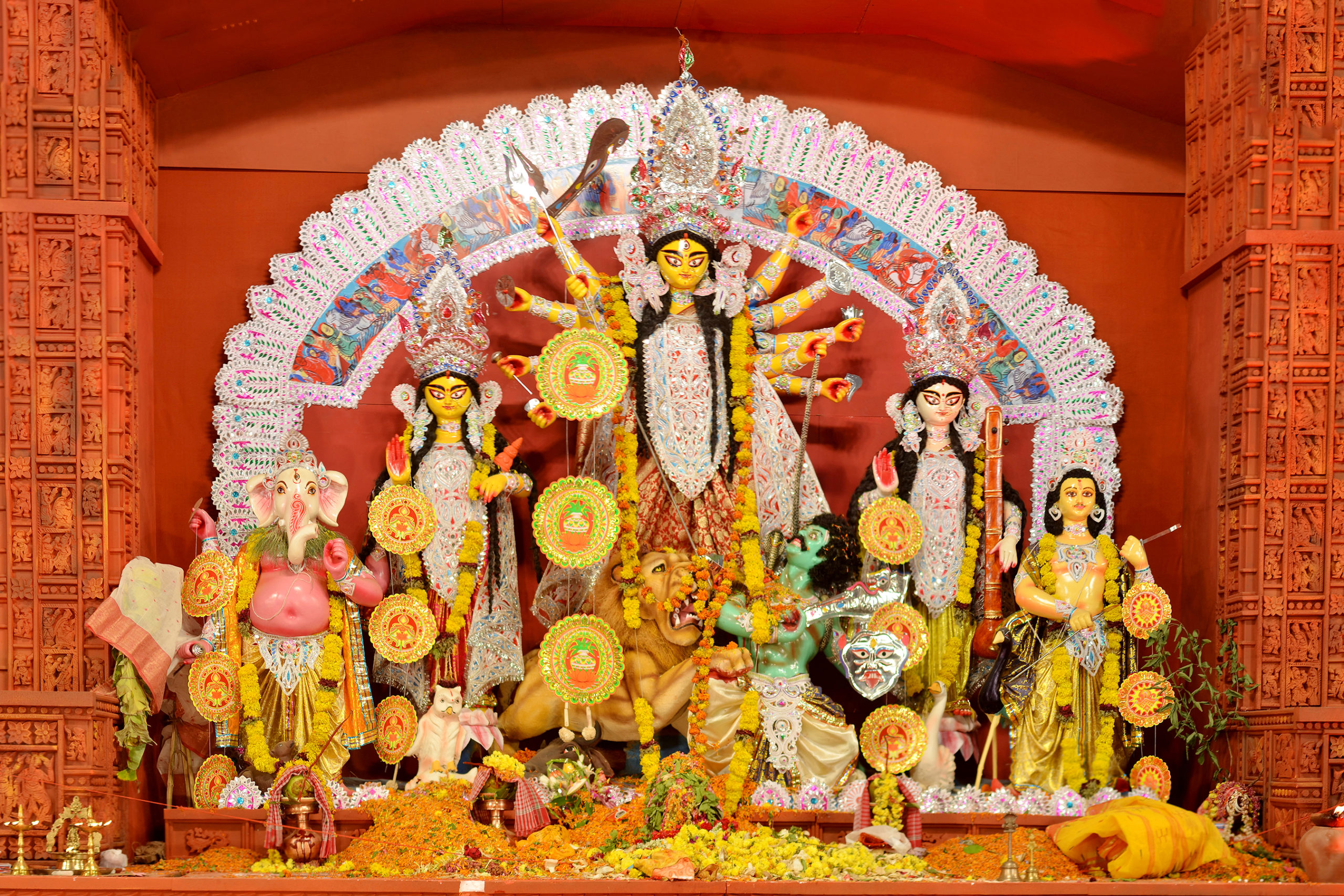 Gram Banglar Durga Puja