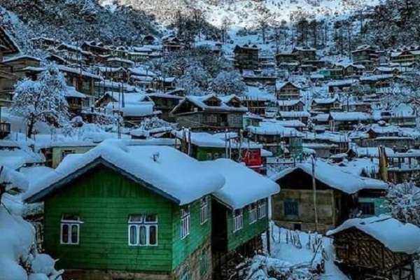 snow capped homestay in Old Silk route
