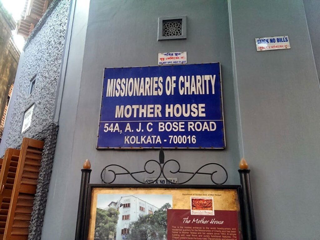 Missionaries of charities kolkata