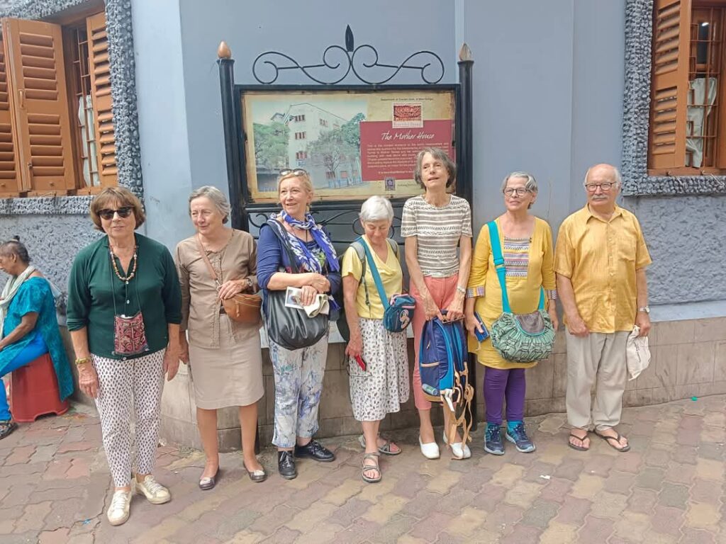 Foreigner are Visiting-Missionaries of Charity Kolkata