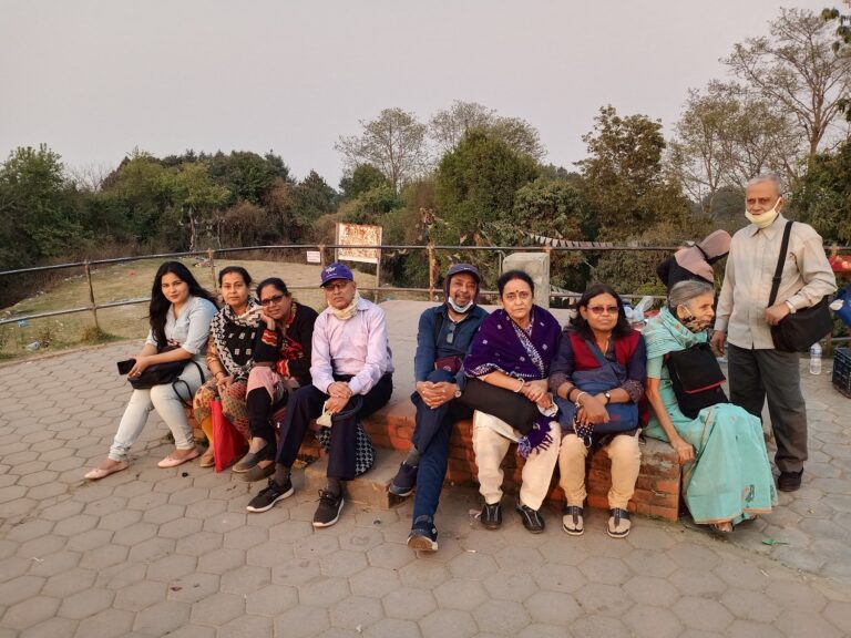 Nagarkot sunset point Nepal