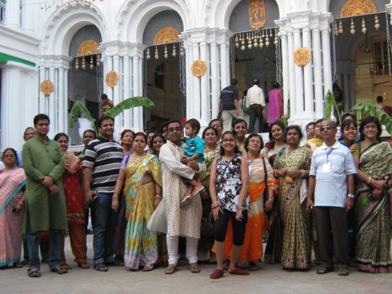 bonedi barir durga puja parikrama