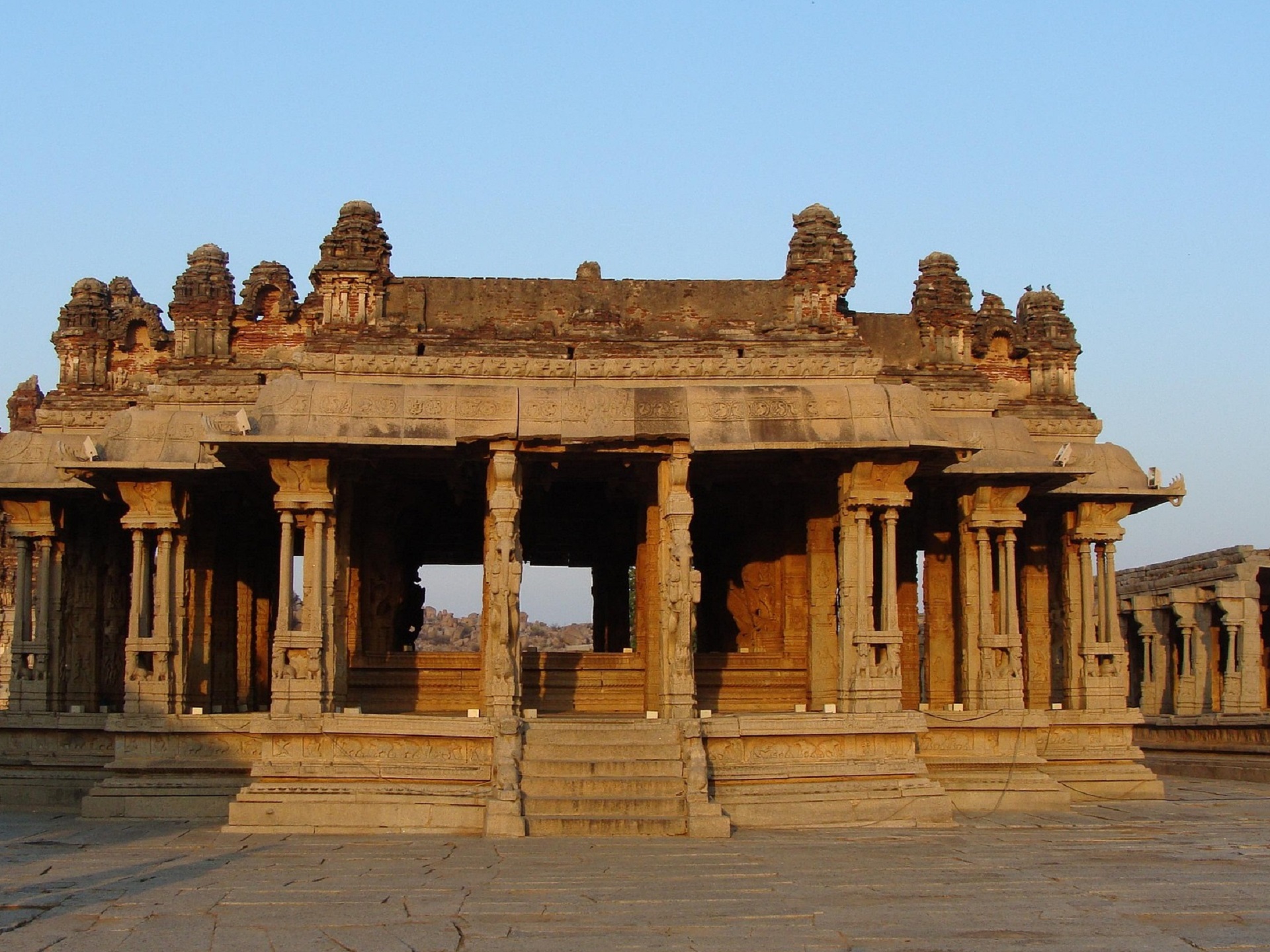 Temple of Hampi in Karnataka